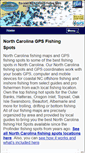 Mobile Screenshot of ncfishingspots.com
